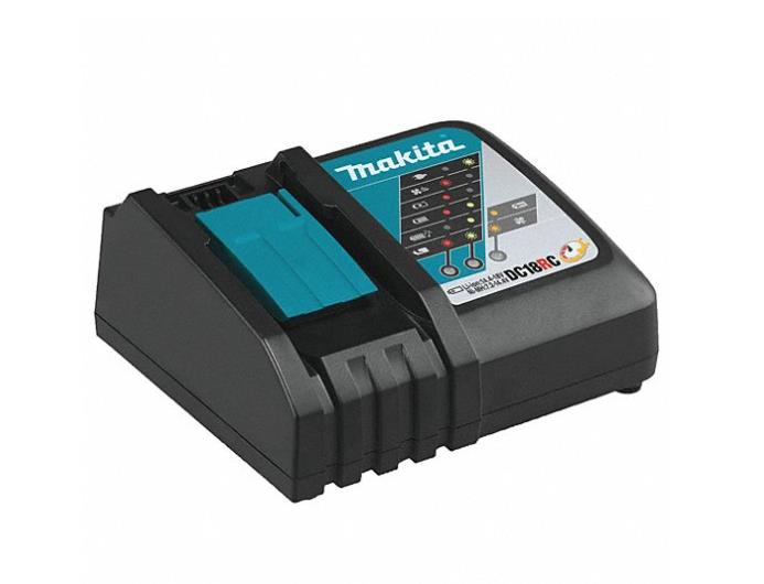 Makita Single Port Charger, 18v, Model DC18RC, Rapid Charger