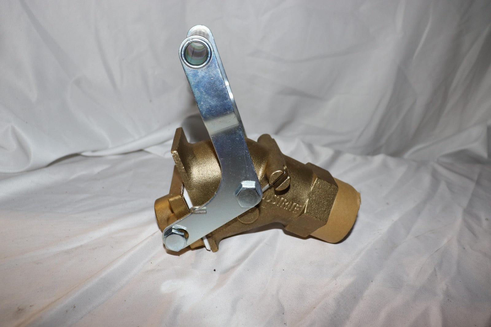 JustRite 08552 Drum Gate Valve: Self-Closing, 2 in Male NPS/2 in Male NPT