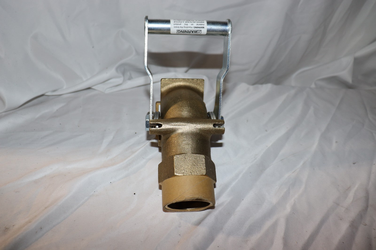 JustRite 08552 Drum Gate Valve: Self-Closing, 2 in Male NPS/2 in Male NPT