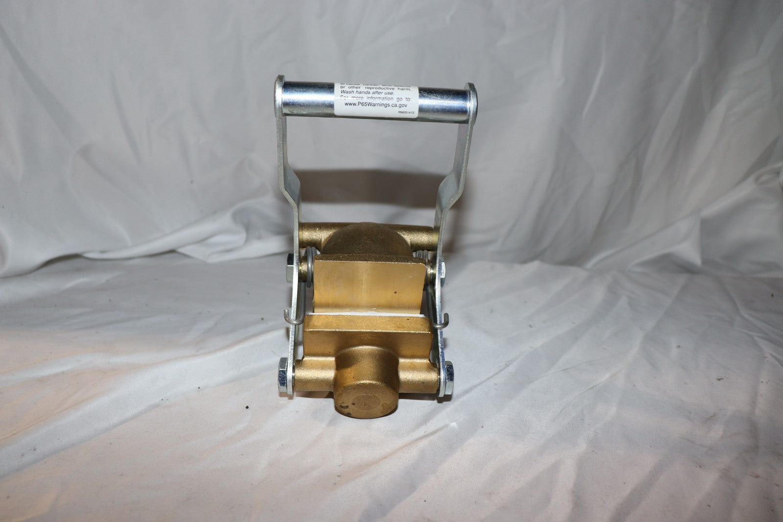 JustRite 08552 Drum Gate Valve: Self-Closing, 2 in Male NPS/2 in Male NPT