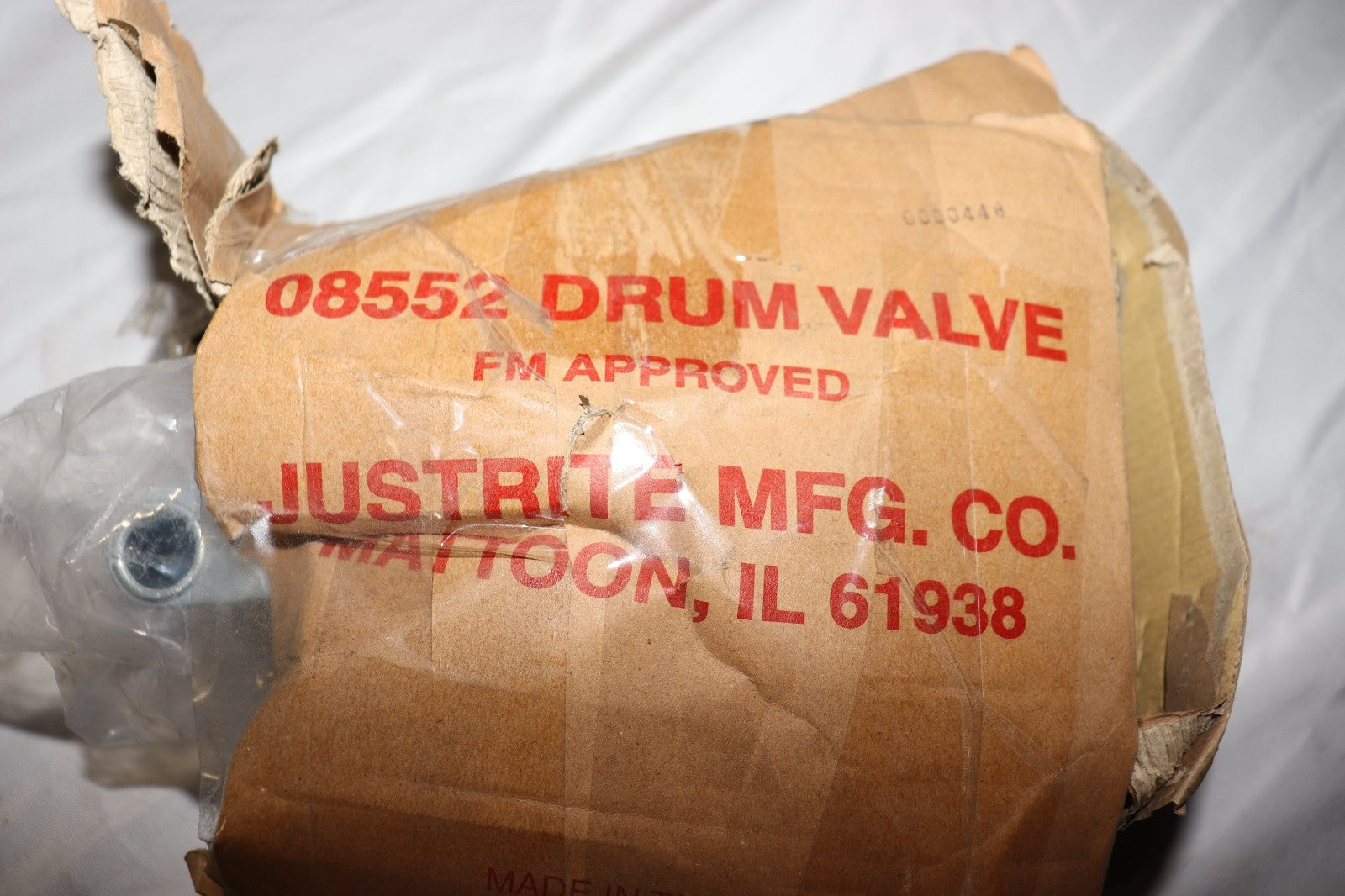 JustRite 08552 Drum Gate Valve: Self-Closing, 2 in Male NPS/2 in Male NPT