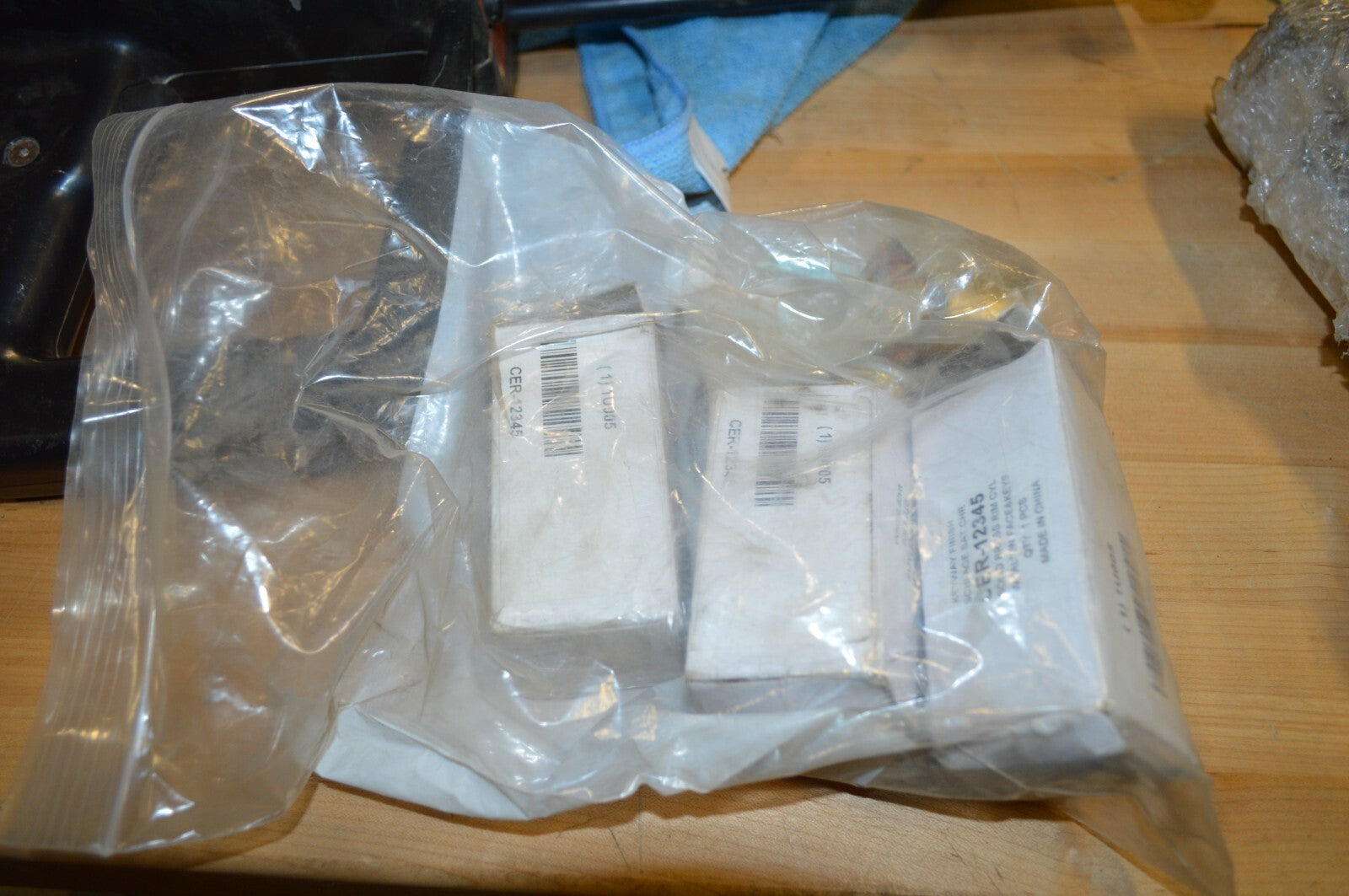 2 Pack - Schlage Exit Alarm Rim Cylinder Model CER-12345