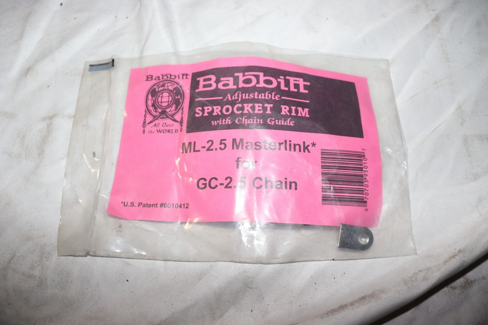 BABBIT ML-2.5 MASTERLINK Adjustable Sprocket Rim With Chain Guide
