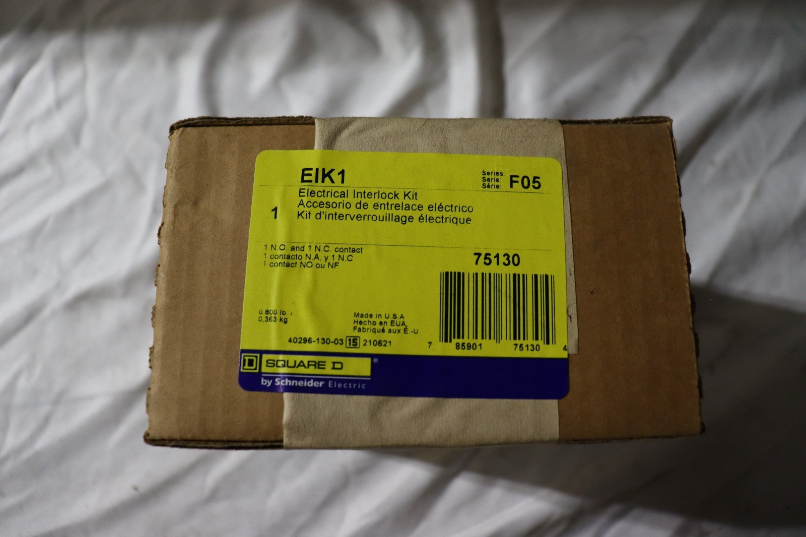 SQUARE D EIK1 Series F05 Electrical Interlock Kit, NEW