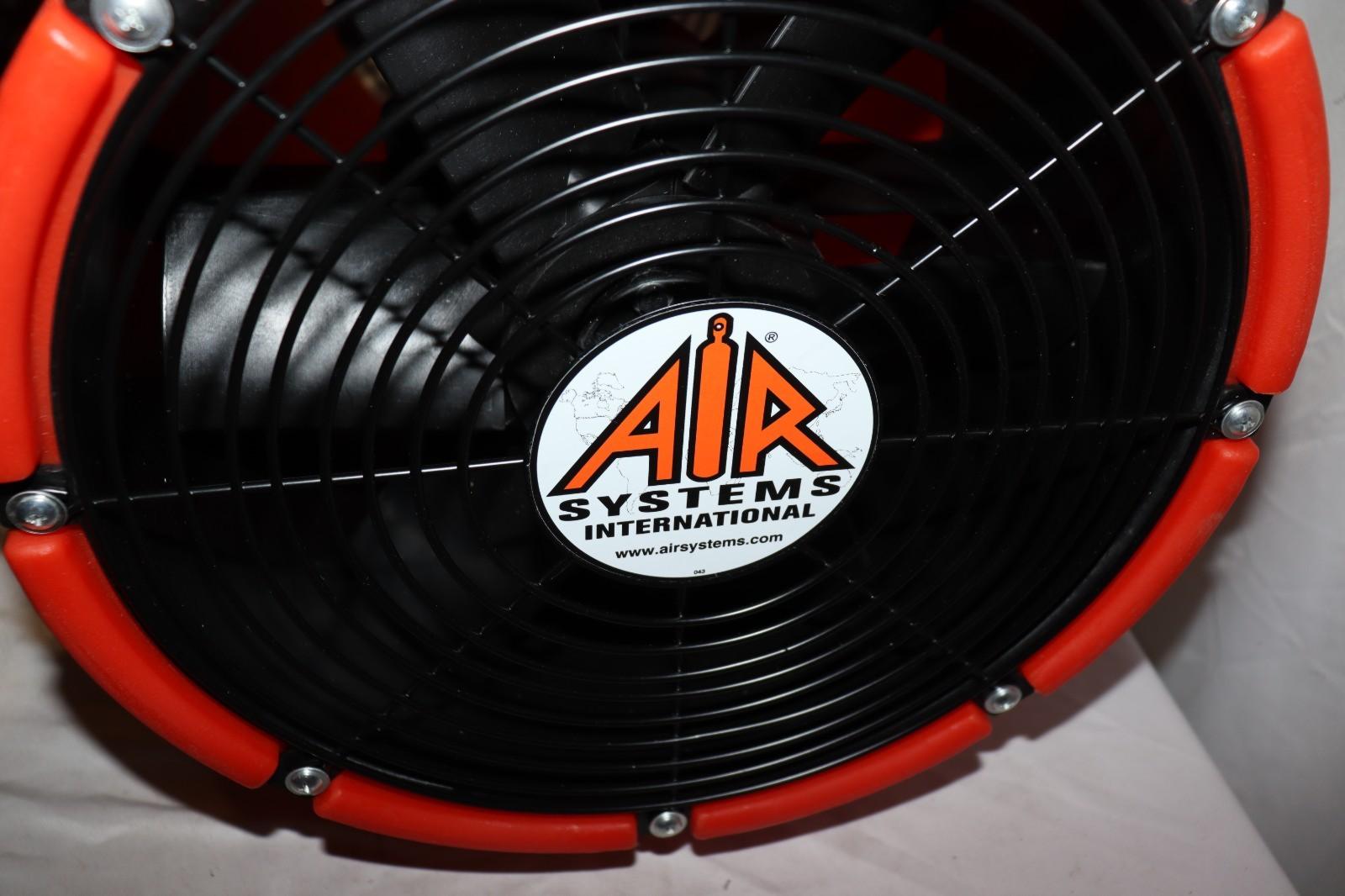 AIR SYSTEMS INTERNATIONAL CVF-12AC Portable Fan, 12 in., 115VAC