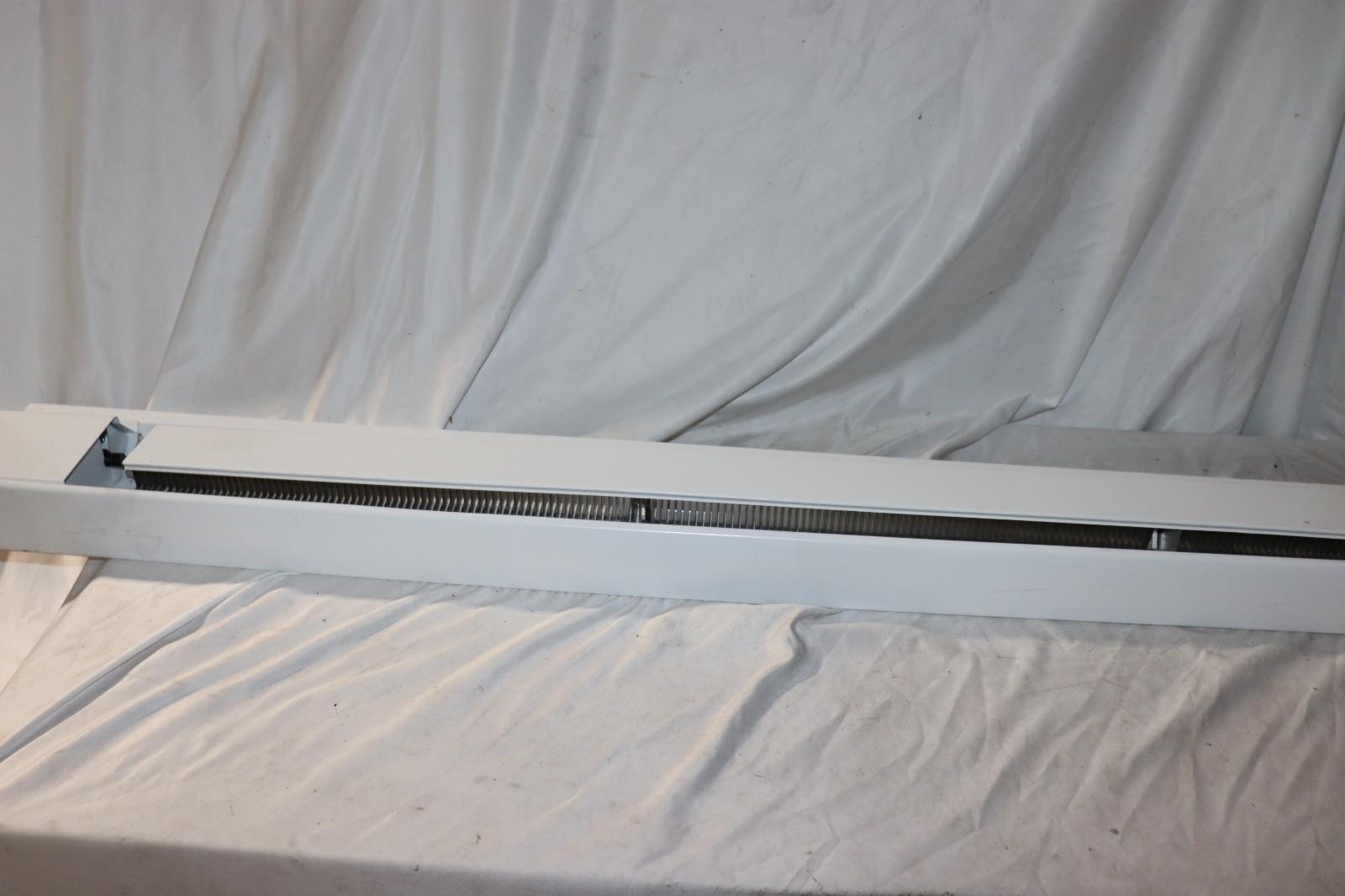 Dayton 3UG85D 60" Electric Baseboard Heater, White, 940/1250W, 208/240V