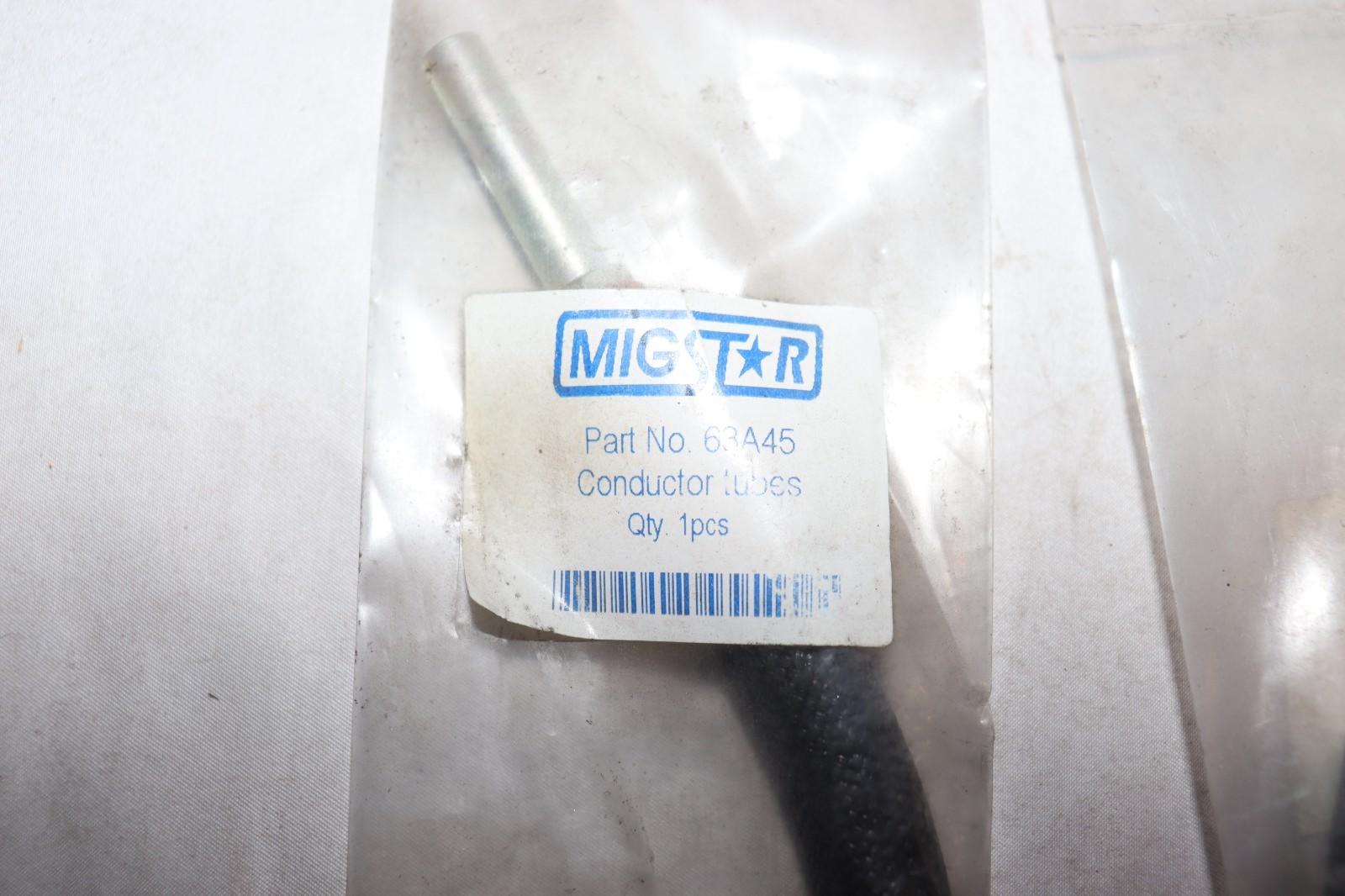 2 Pack - Mig Star Conductor Tubes model 63A-45, New