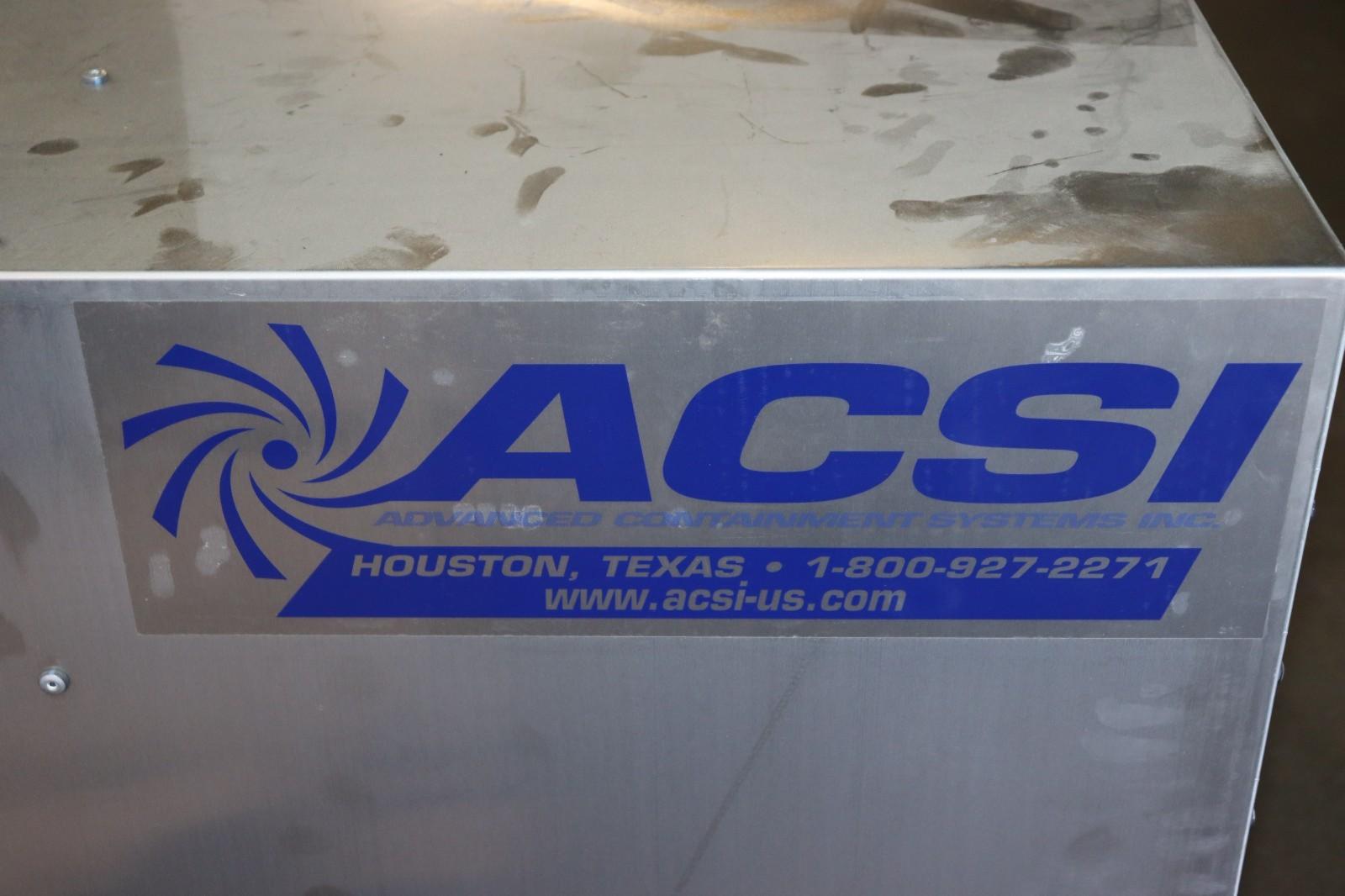 NEGATIVE PRESSURE PORTABLE AIR SCRUBBER ACSI 2000 EC