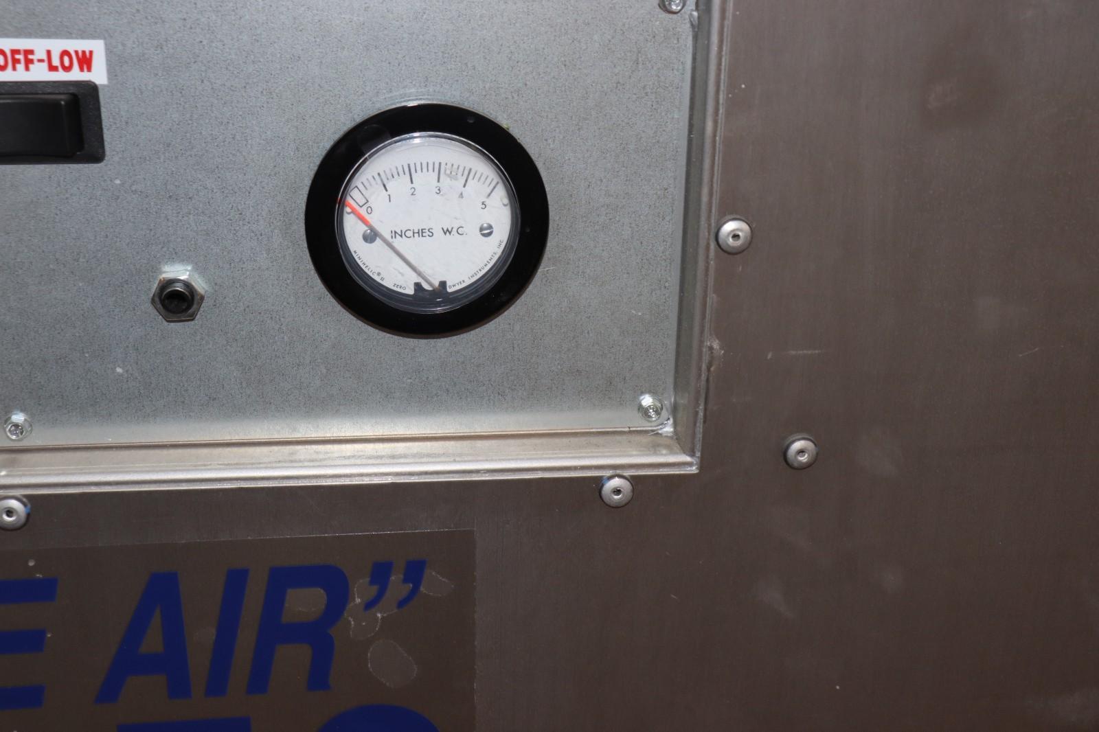 NEGATIVE PRESSURE PORTABLE AIR SCRUBBER ACSI 2000 EC