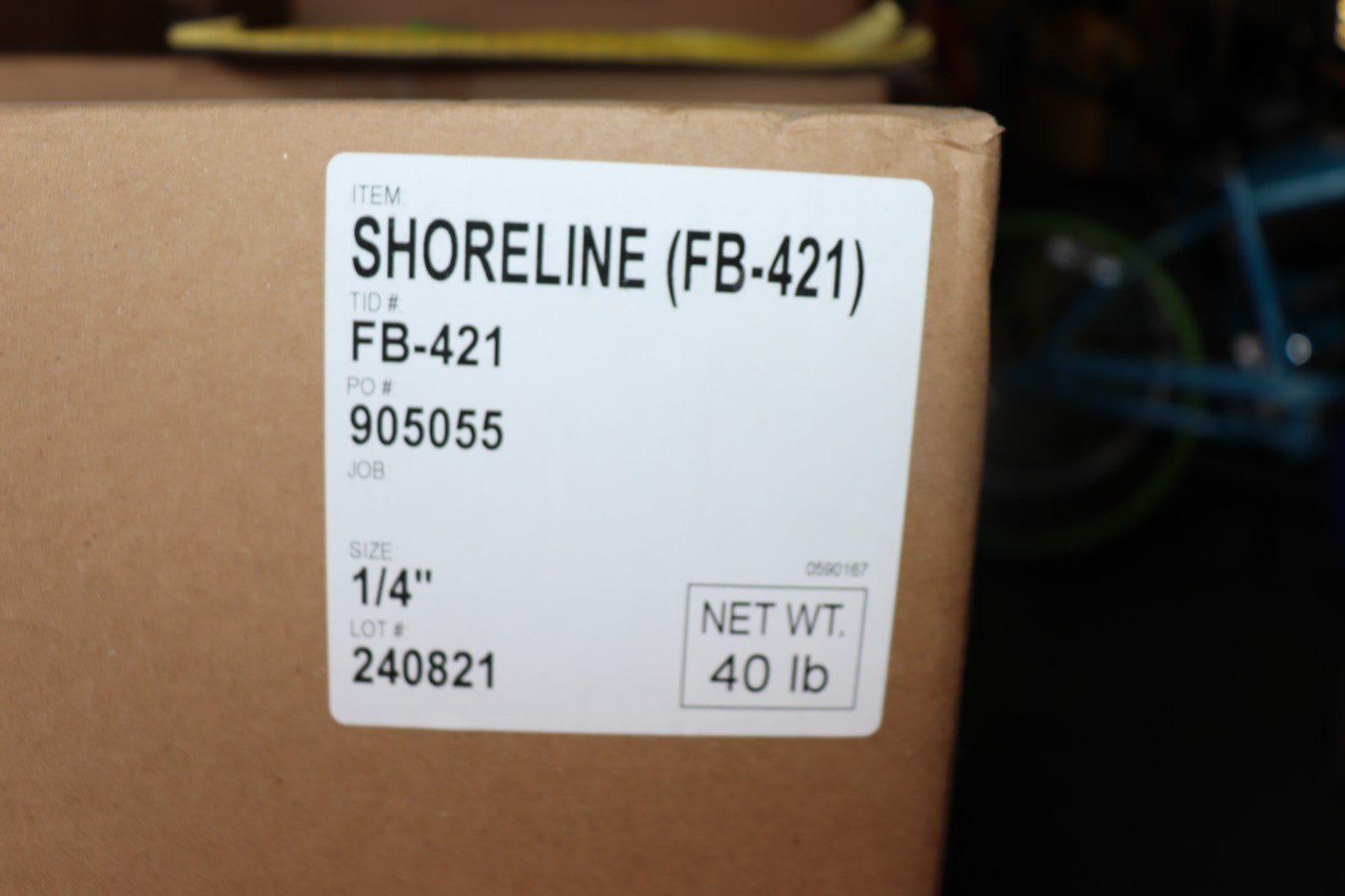Shoreline Color FLAKE 1/4" BLEND FOR EPOXY RESIN FLOOR,GARAGE, SHOP, WRHS, BSMNT