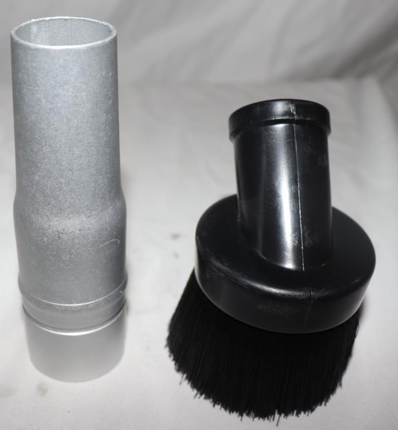 Flexuast 803BLKMR Dust Brush 3" Width Type 2 Black Polypropylene .010" Bristles