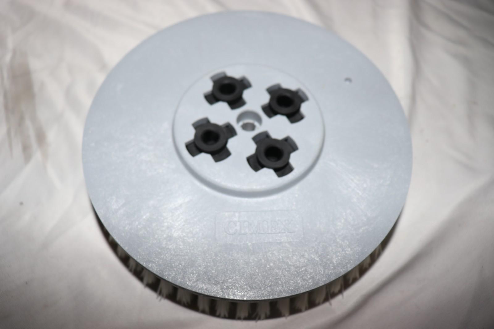 Cimex White Nylon Stiff 8" Brushes Set of 3, 11-2007-0500