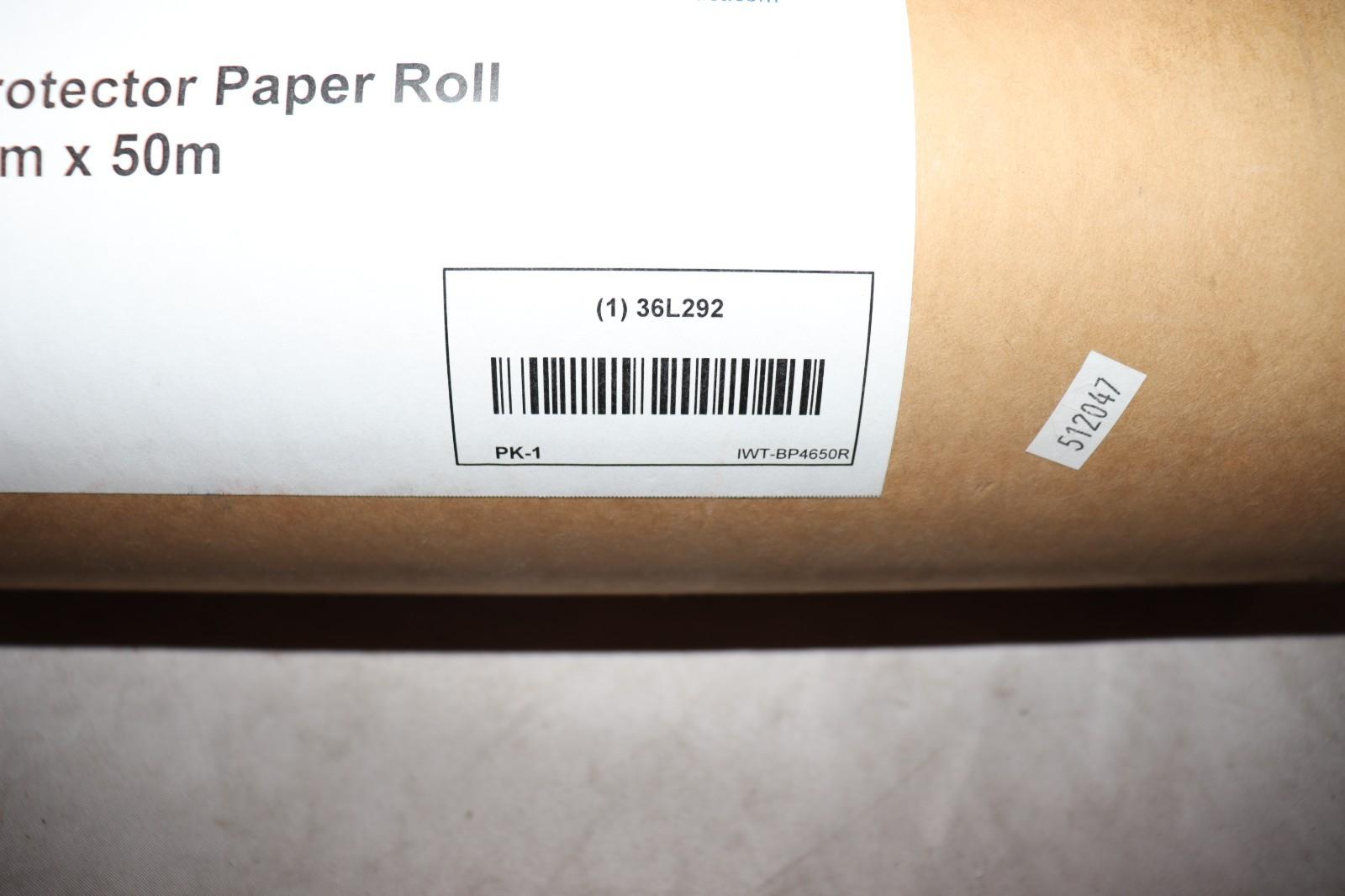 LABEXACT 36L292 Bench Protector Paper Roll, 48cm x 50m, 36L292