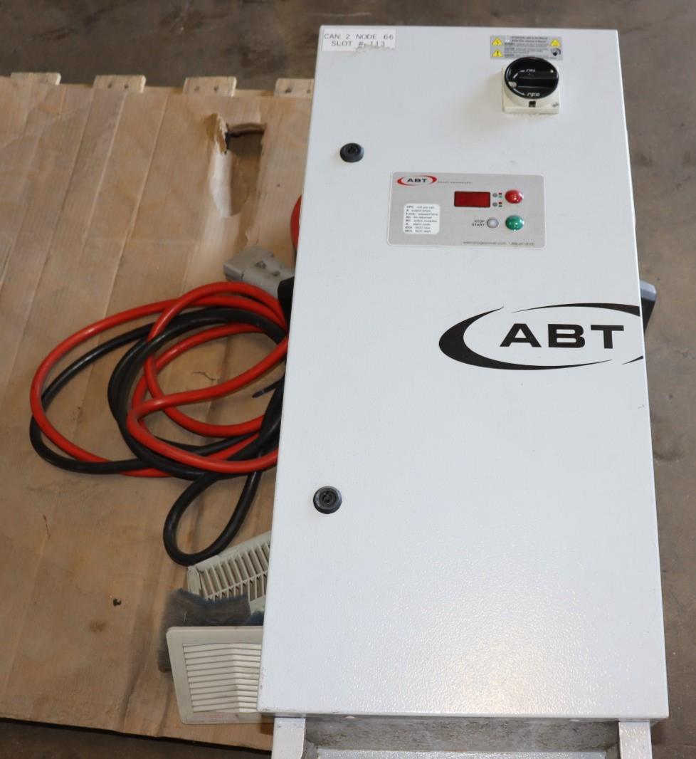 ABT Forklift Charger, 480V 3PH, SistBox18 MG18, 24/36 Volt 310 Amp