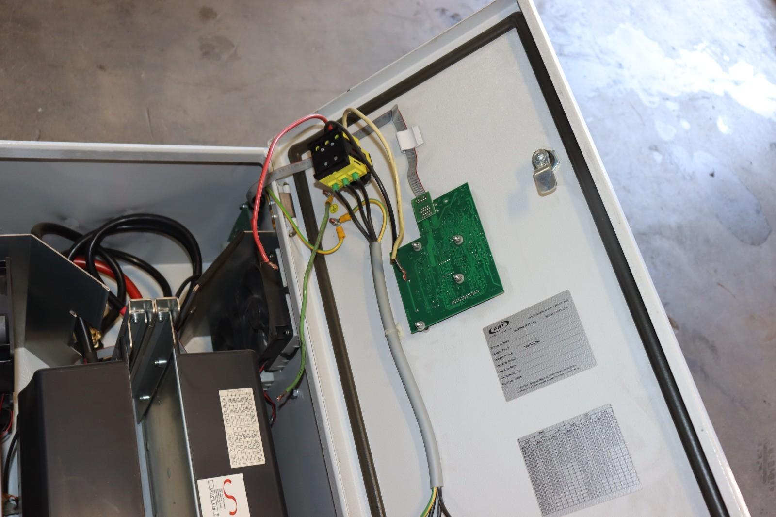 ABT Forklift Charger, 480V 3PH, SistBox18 MG18, 24/36 Volt 310 Amp