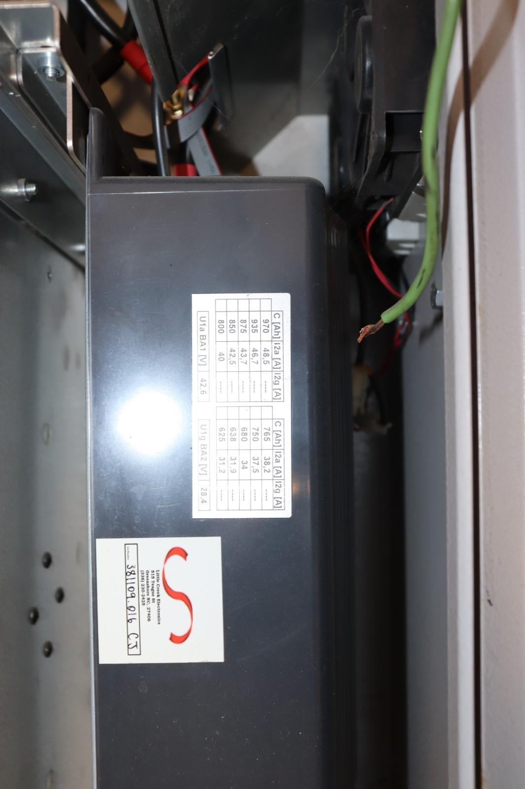 ABT Forklift Charger, 480V 3PH, SistBox18 MG18, 24/36 Volt 310 Amp