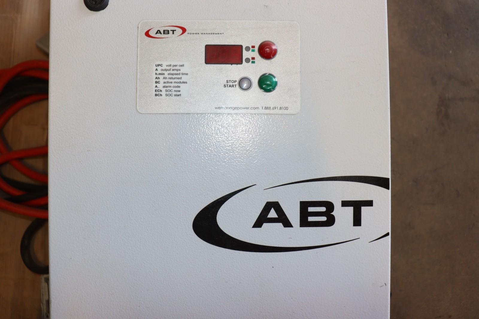 ABT Forklift Charger, 480V 3PH, SistBox18 MG18, 24/36 Volt 310 Amp