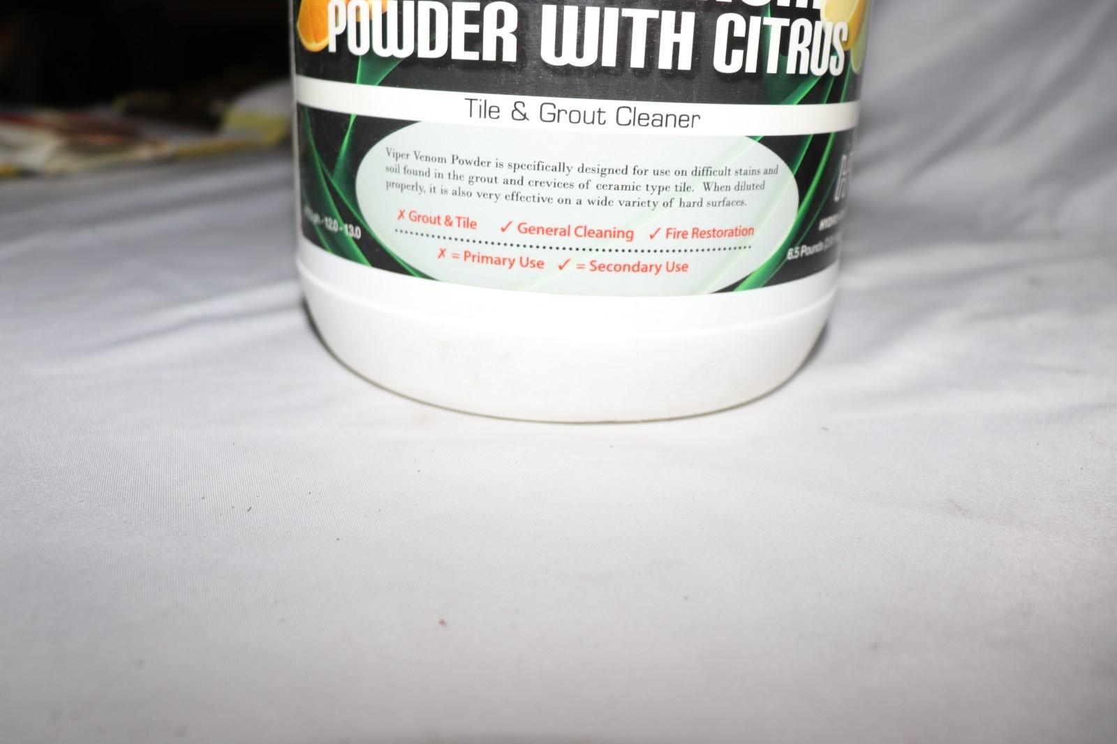 2 Pack - Viper Venom Tile & Grout Cleaner Powder w/ Cirtrus RTU ph-12.0-13.0
