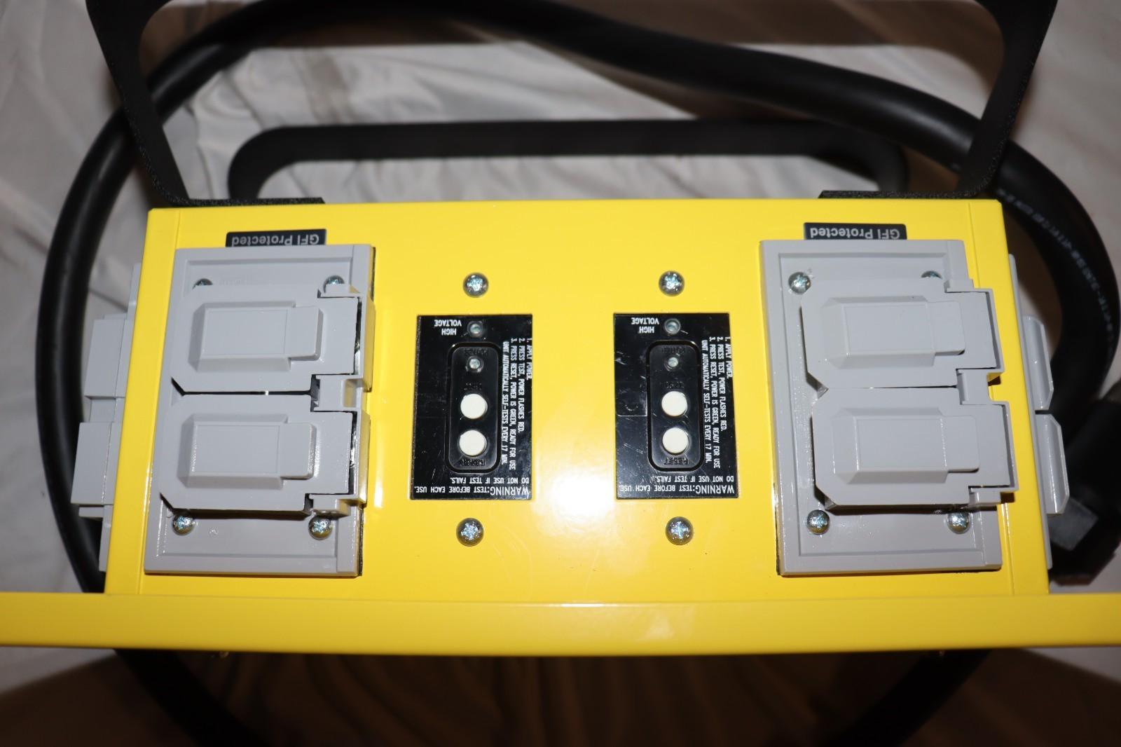 Southwire 6508UGSX Power Distribution Box, 50 Ac, (4) 5-20R, New