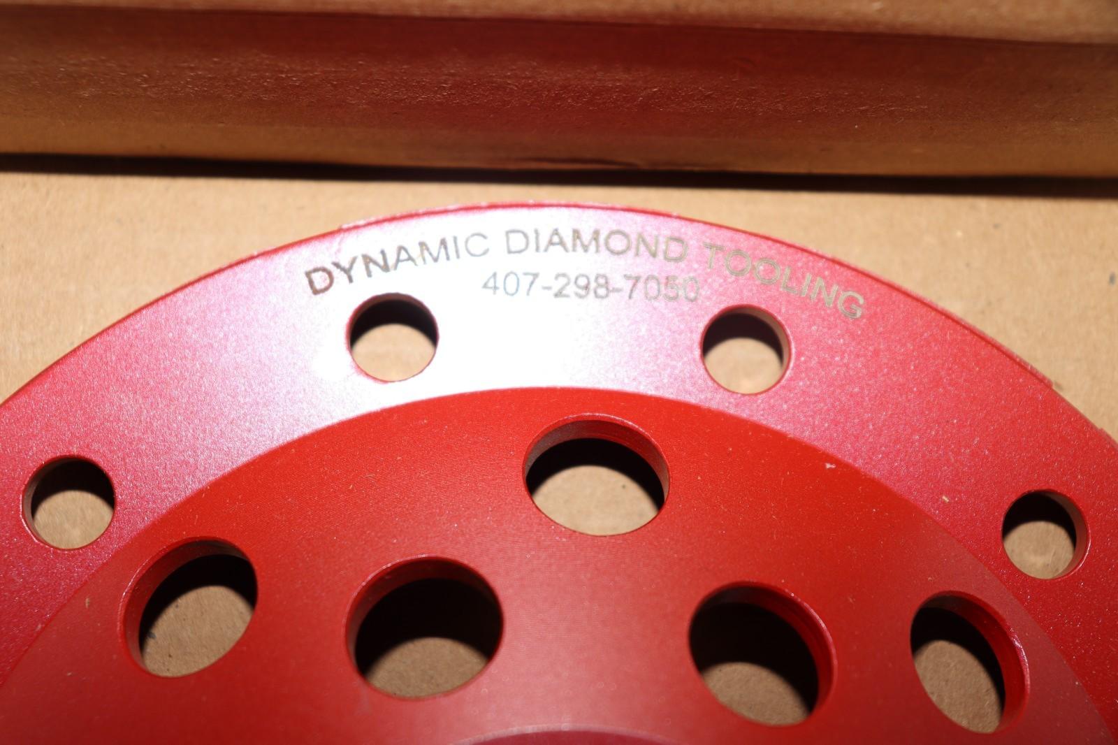 7 Inch T Segment Cup Wheel CW7TS30 30/40 Grit, New, 12 Segment, for Dry Grinding