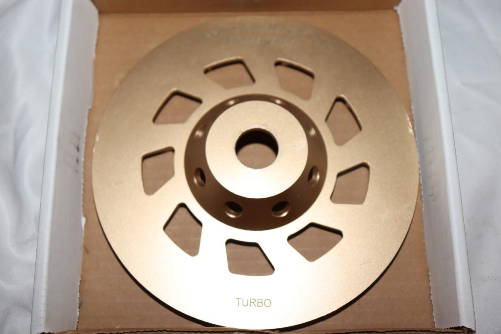 7 Inch Turbo Cup Wheel CW7TB18, 30/40 Grit, Gold, for Dry Grinding, Dynamic Diam