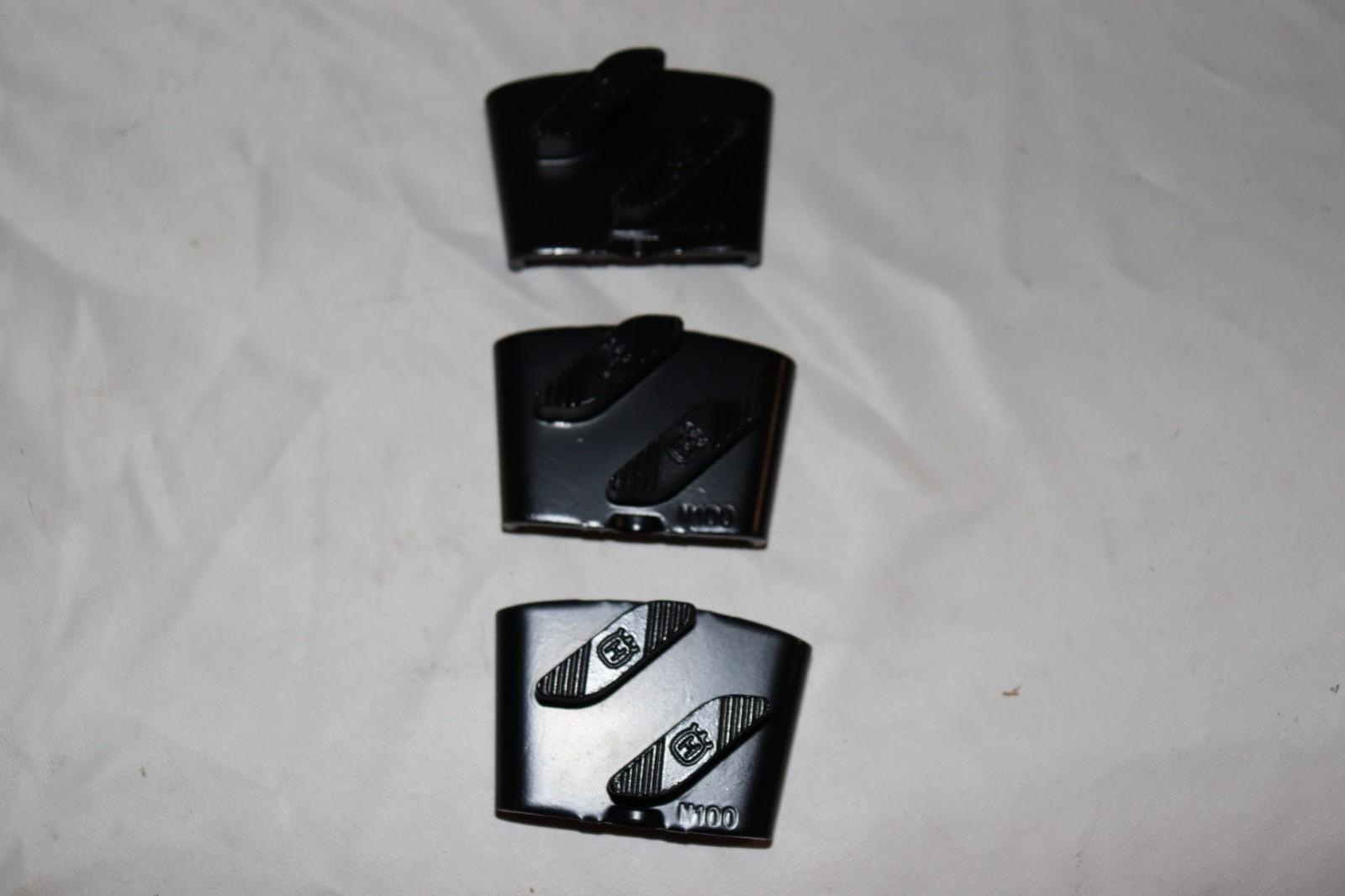 3 Pack - Husqvarna Genuine Diamond Tools OEM EZ M100 100 Grit, Double Segment