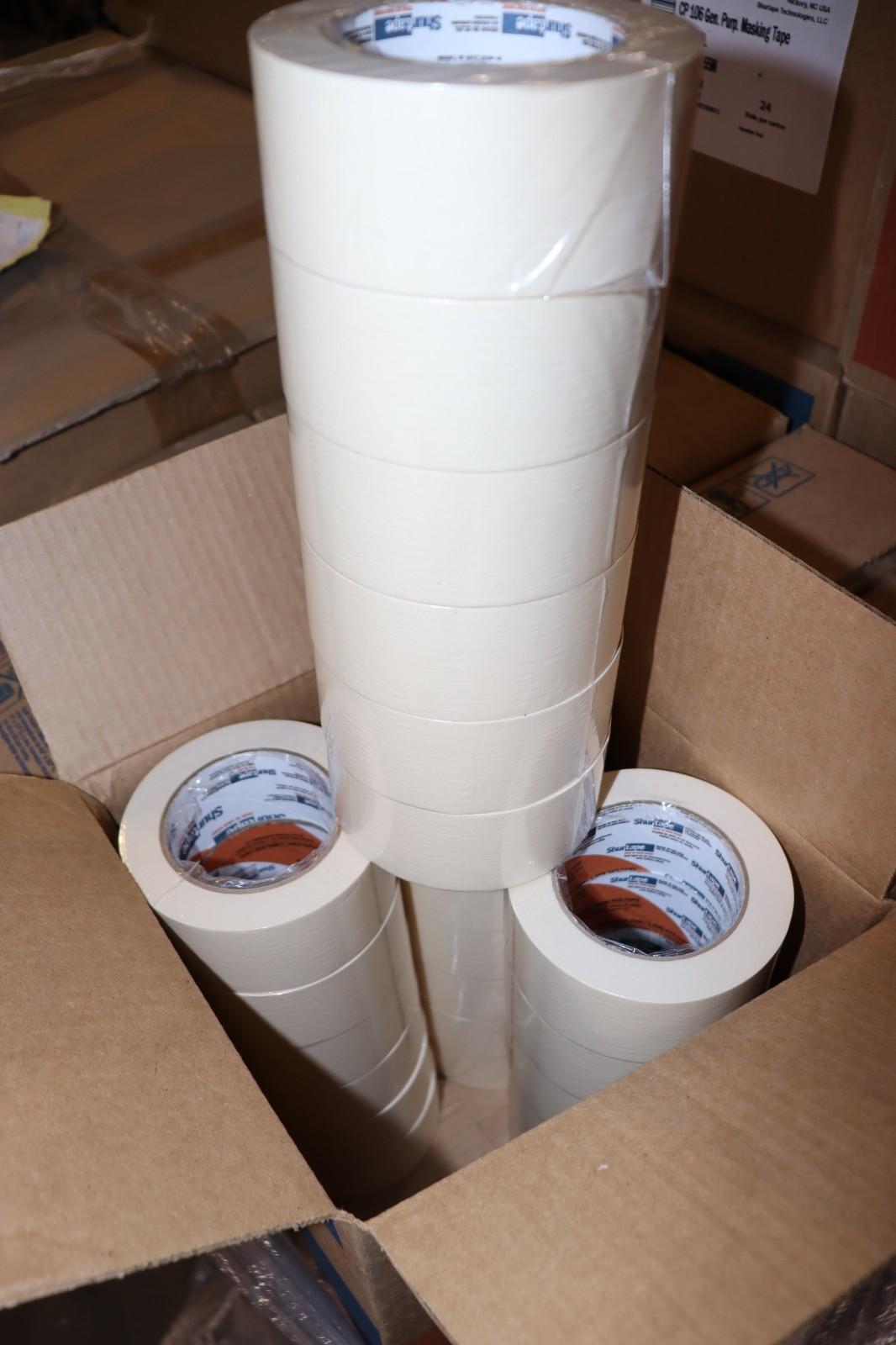 24 Pack - Shurtape CP 106 General Purpose Masking Tape 48mm X 55m (2" x 60 yds)