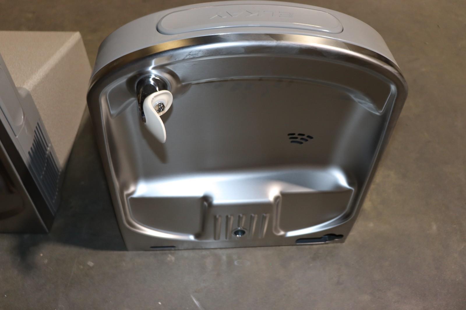 Elkay EZSTL8LC Wall Mount Bi Level Indoor Drinking Fountains- Refrigerated