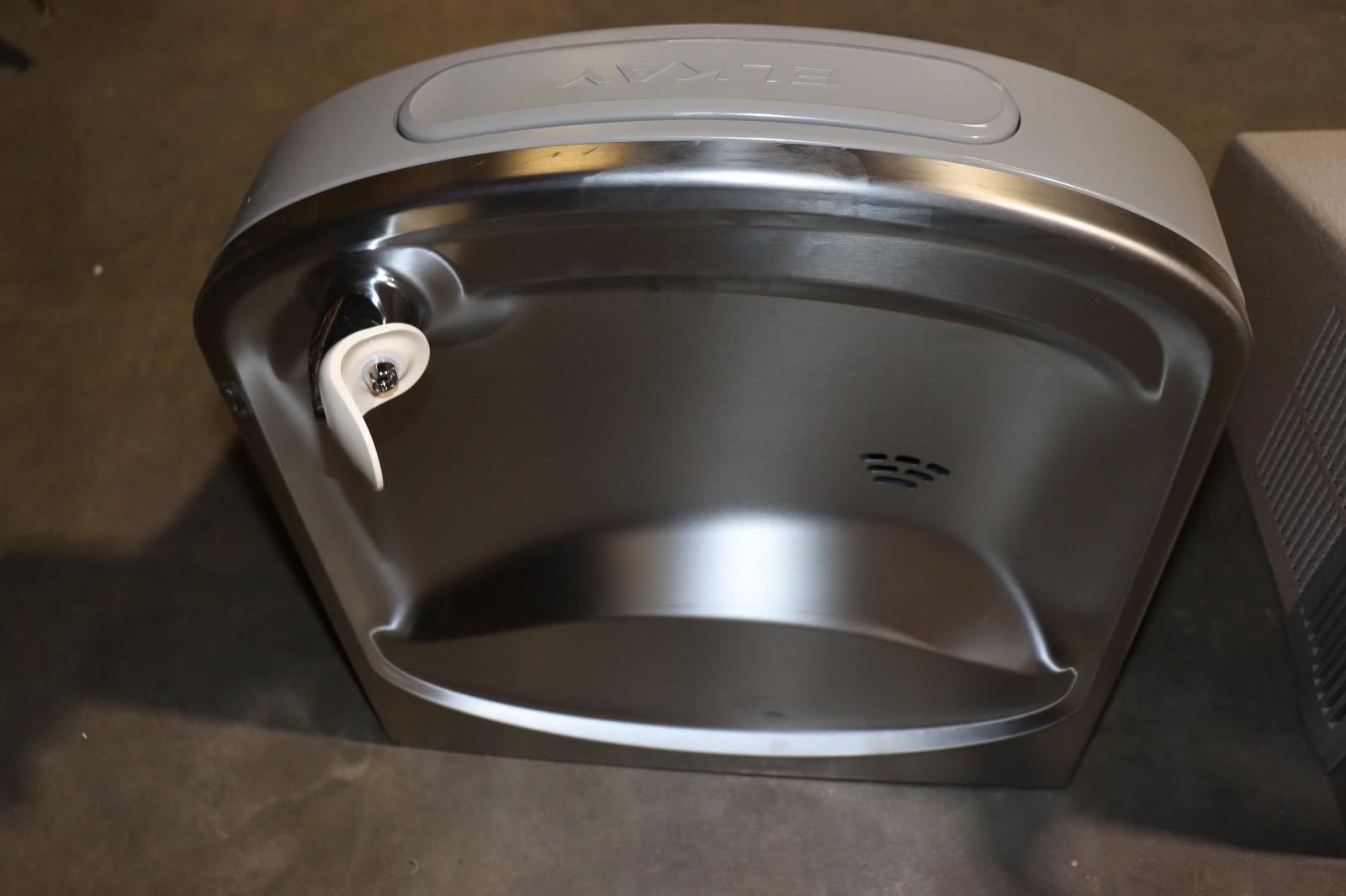 Elkay EZSTL8LC Wall Mount Bi Level Indoor Drinking Fountains- Refrigerated