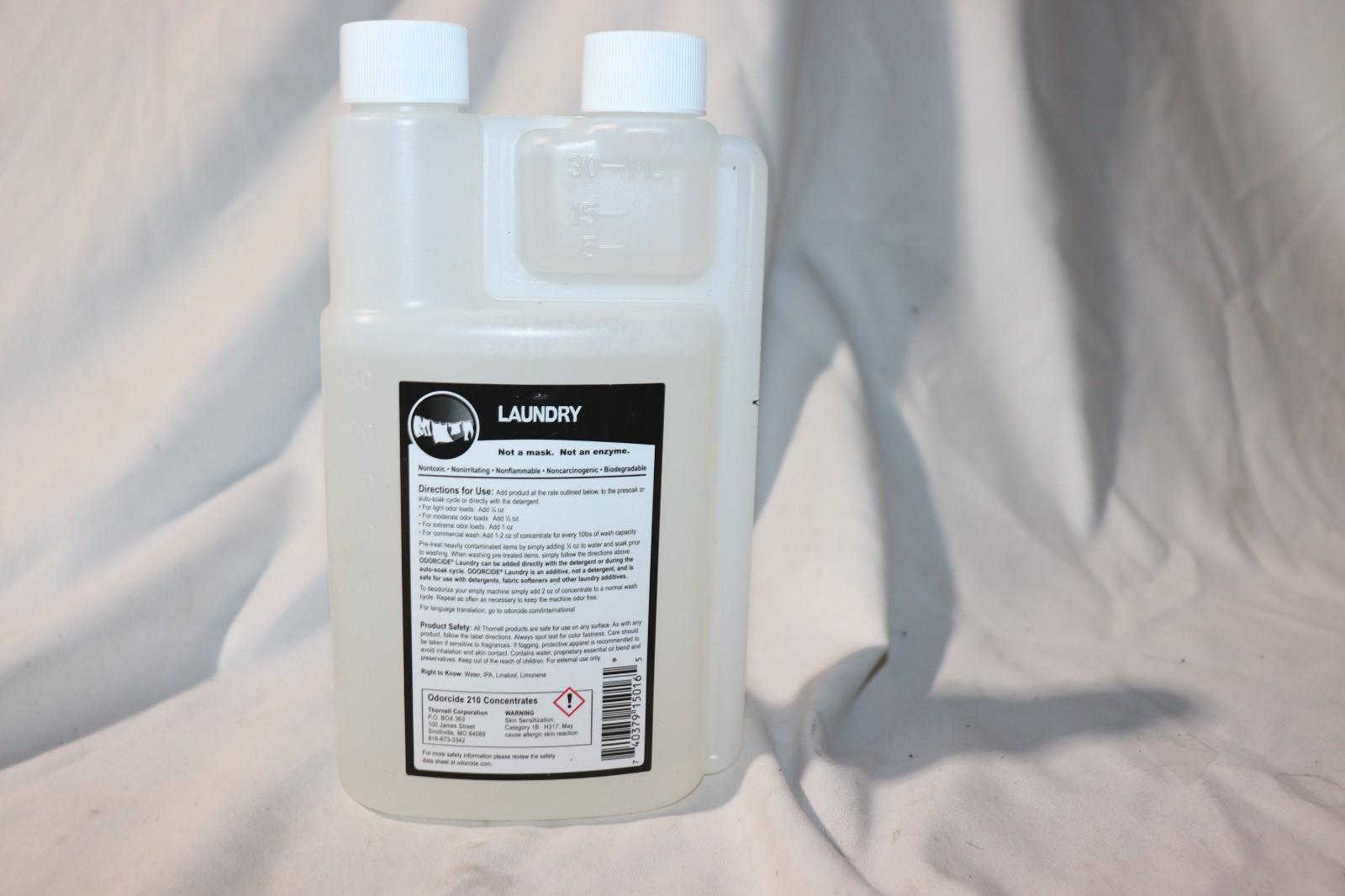Odorcide Laundry Odor Eliminator 16 Ounces Smoke Urine Pet Sweat Deodorizer
