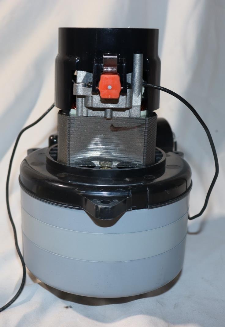 Ametek 116565-29 Vacuum Motor/Blower, Tangential, 3 Stage, 1 Speed, Acustek