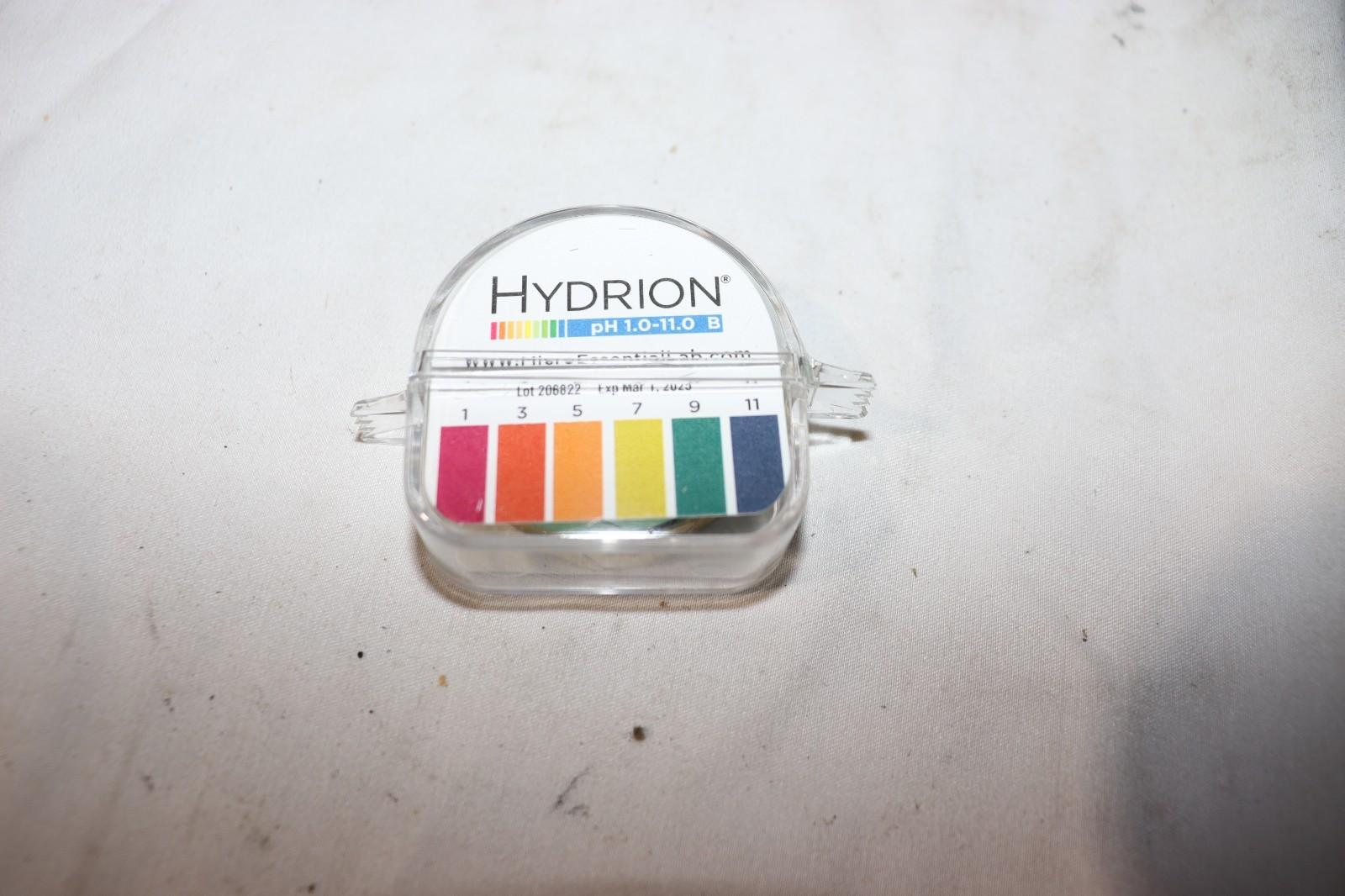 HYDRION pH Indicator A & B, pH 1 - 11 (2.0 PH Increments), #150