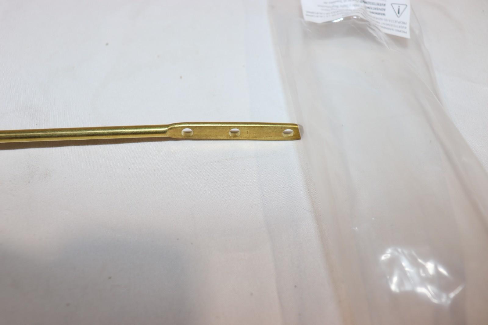 Front Mount Chrome Toilet Flush Handle Lever With Metal Spud &  Nut