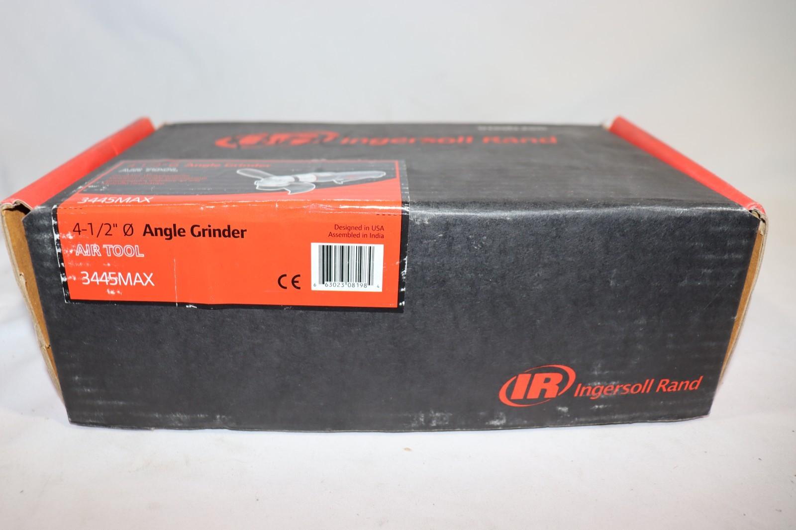 Ingersoll Rand 3445MAX Angle Air Grinder & Cut-off Tool, 4.5" Wheel, M14 Arbor