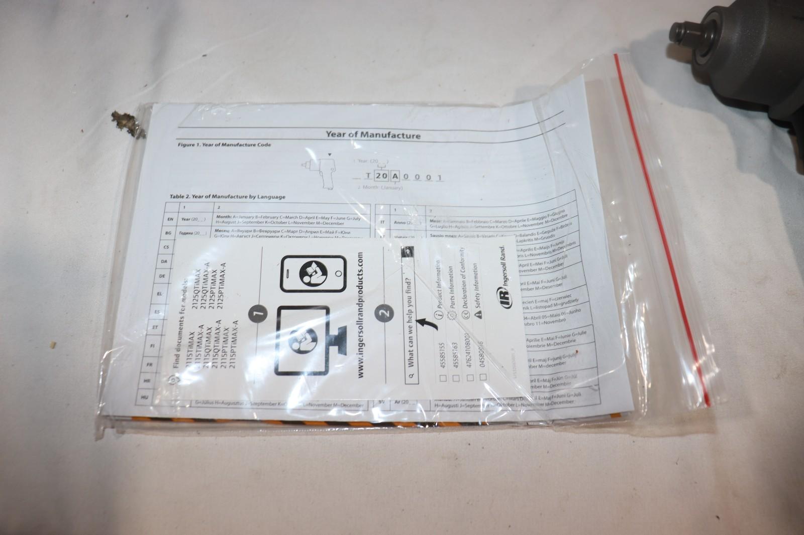 Ingersoll Rand 2115QTiMAX 3/8" Drive "Quiet Tool"