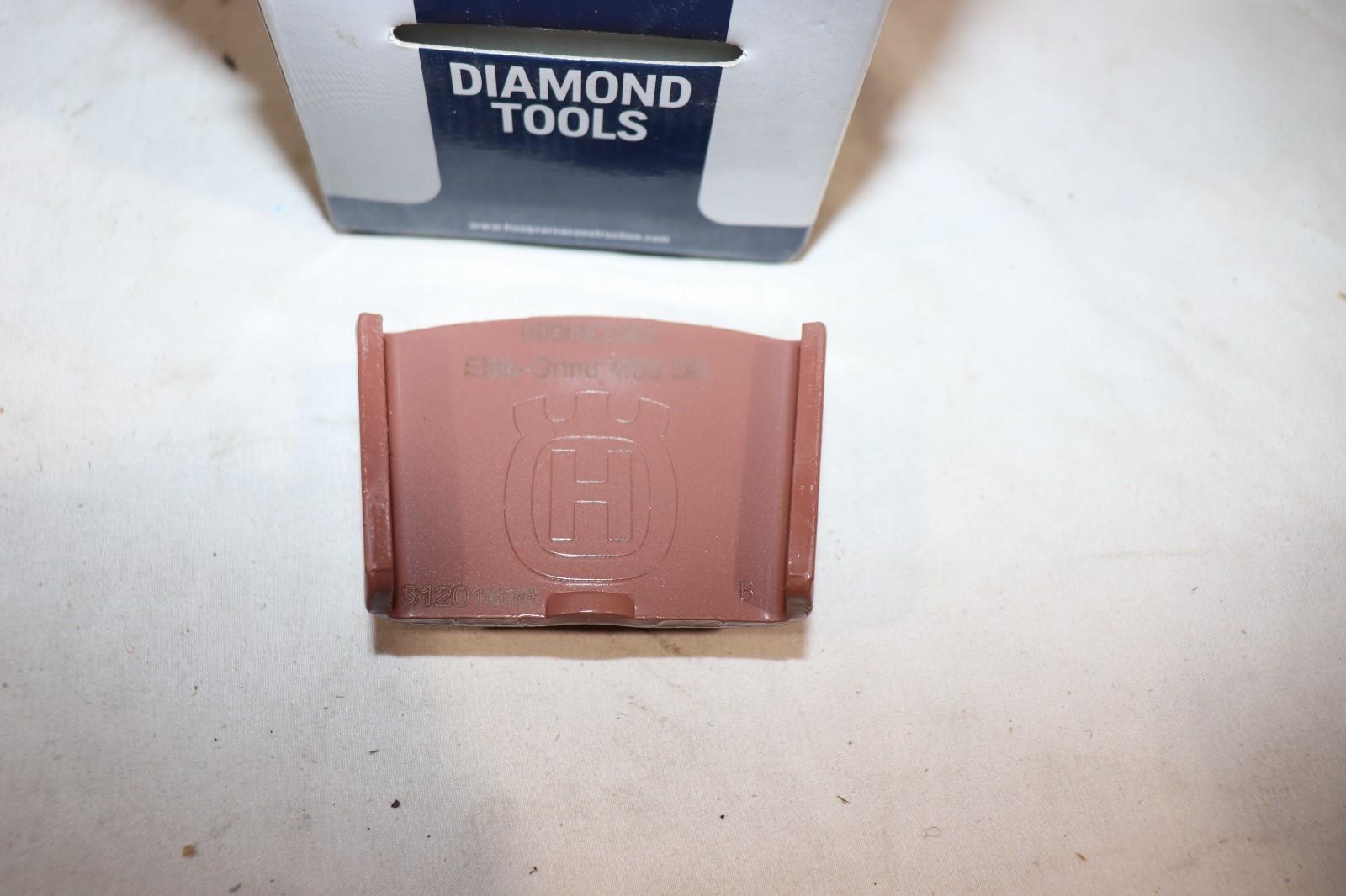 3 Pack - OEM Husqvarna Vari-Gaurd EZ-M 50 Grit Diamond Floor Grinding Blocks