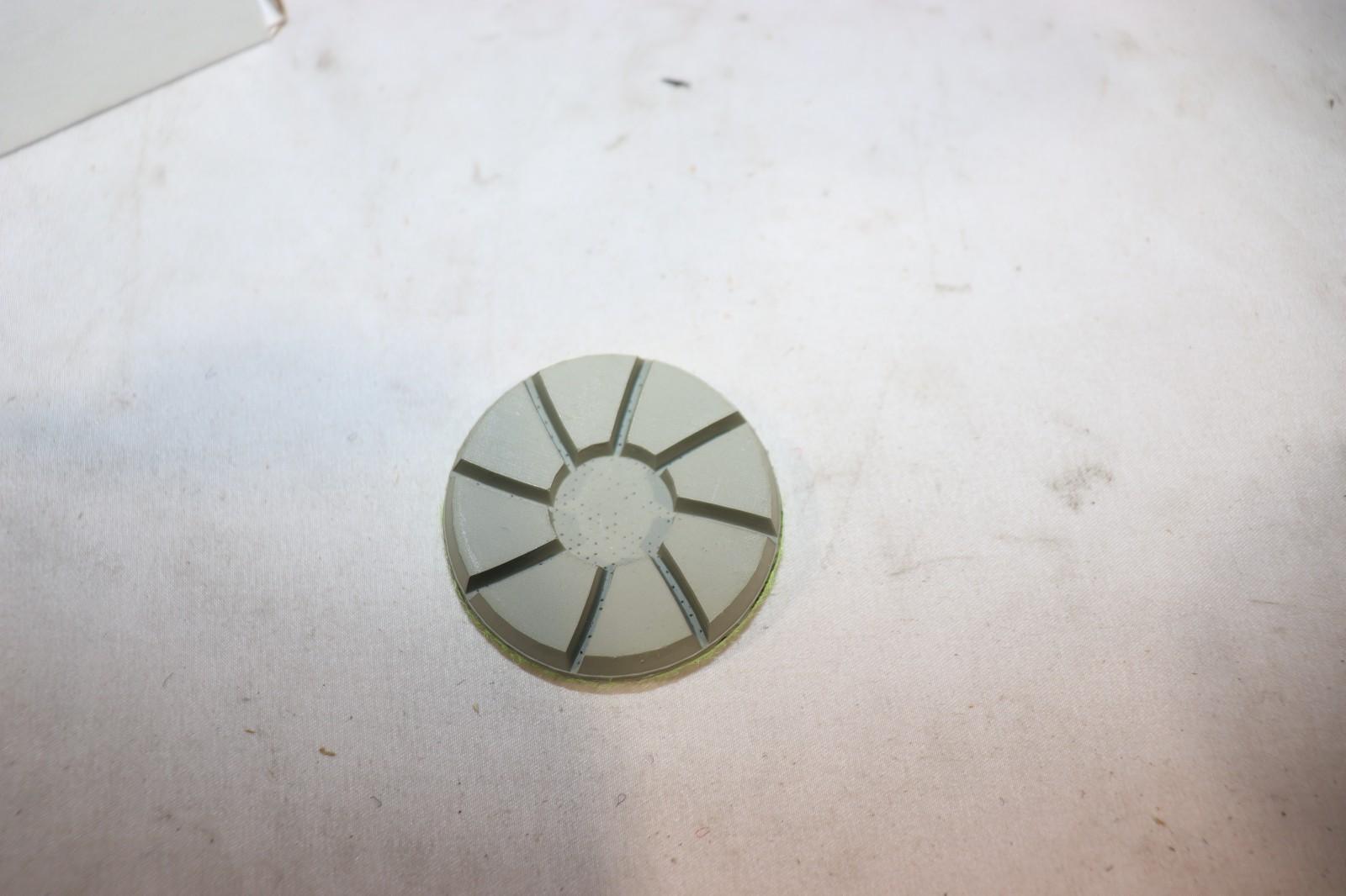 9 Pack - 2" Resin Bond Diamond Polishing Pads, 3000 Grit, Wet or Dry