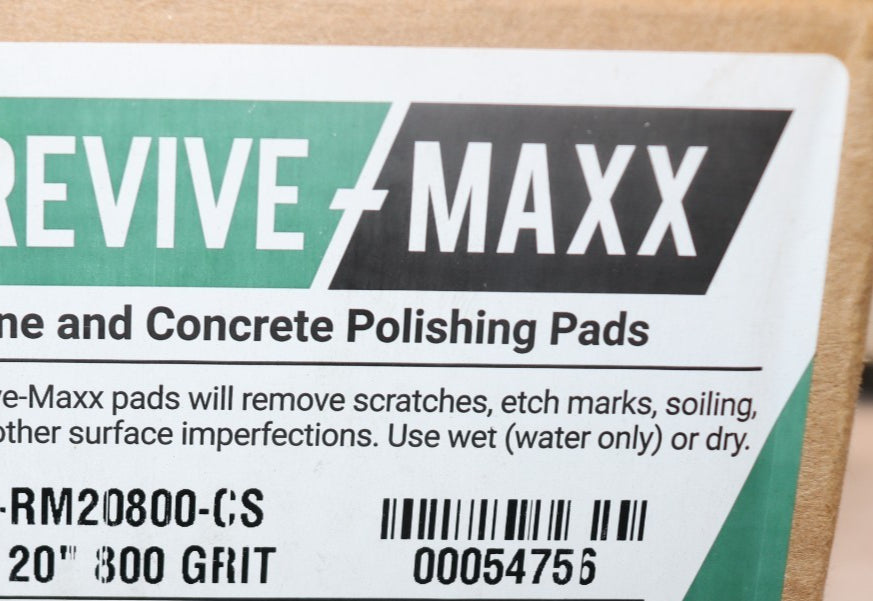 1 - Revive-Max 800 Grit 20 Inch Concrete Polishing FP-RM20800-CS Blue