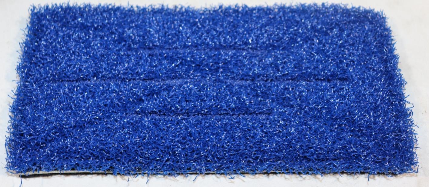 Square Scrub 4.75x10 Blue Tile & Grout Pad - Sold Individually