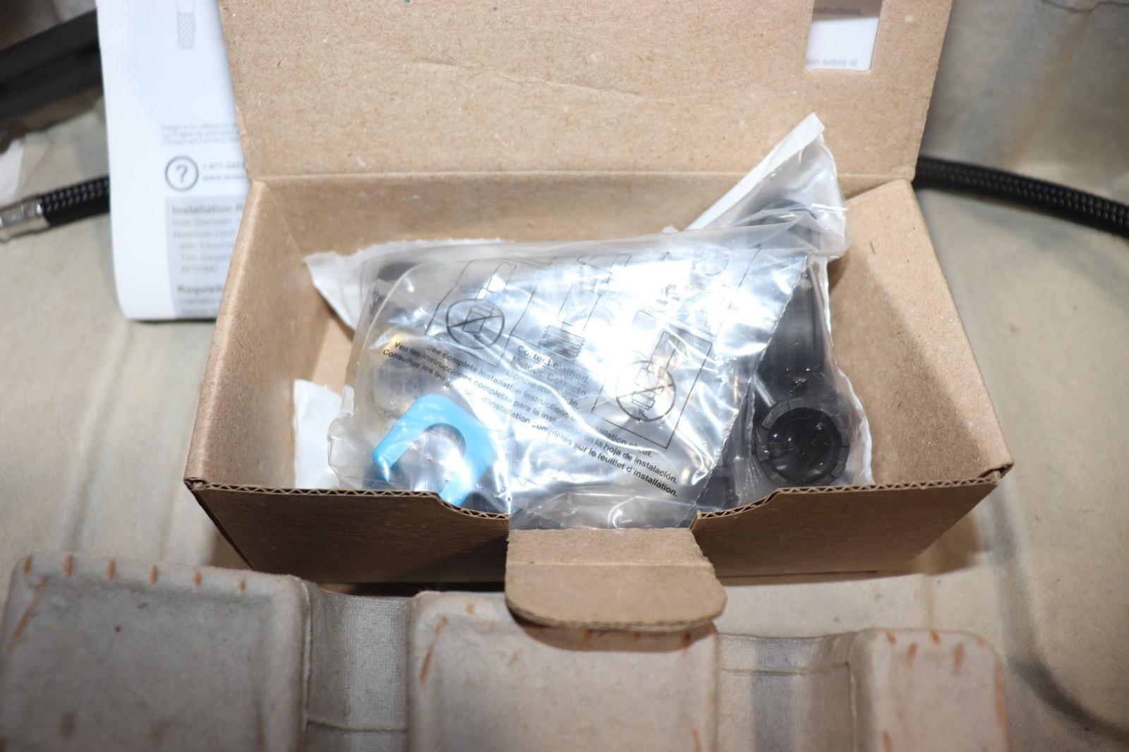 Brizo 63074LF-BL Rook Matte Black 1.8 GPM 1-Hole Pull Down Kitchen Faucet, NoBox