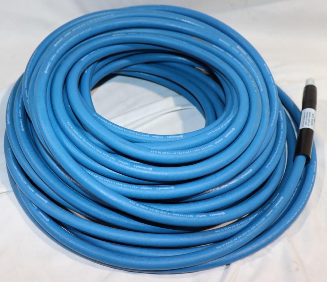 CONTINENTAL PLB02530-100-41 Air Hose, 1/4"I.D., 100 ft. 50JC90