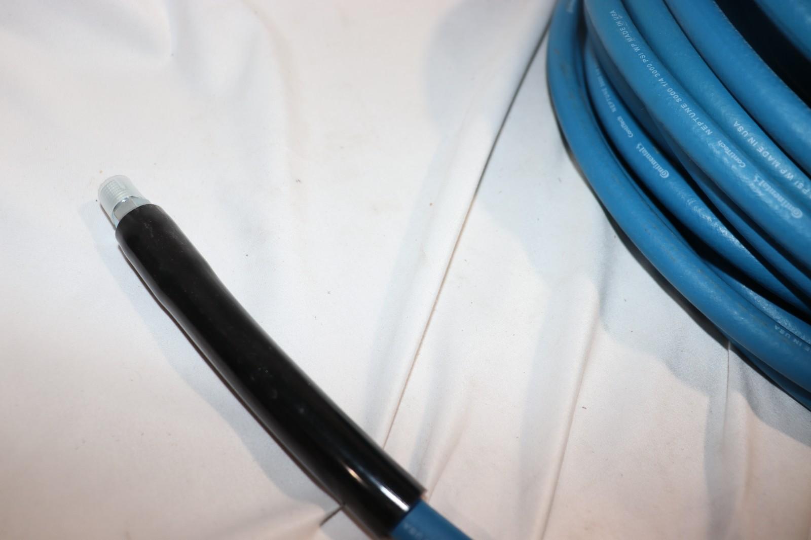 CONTINENTAL PLB02530-100-41 Air Hose, 1/4"I.D., 100 ft. 50JC90