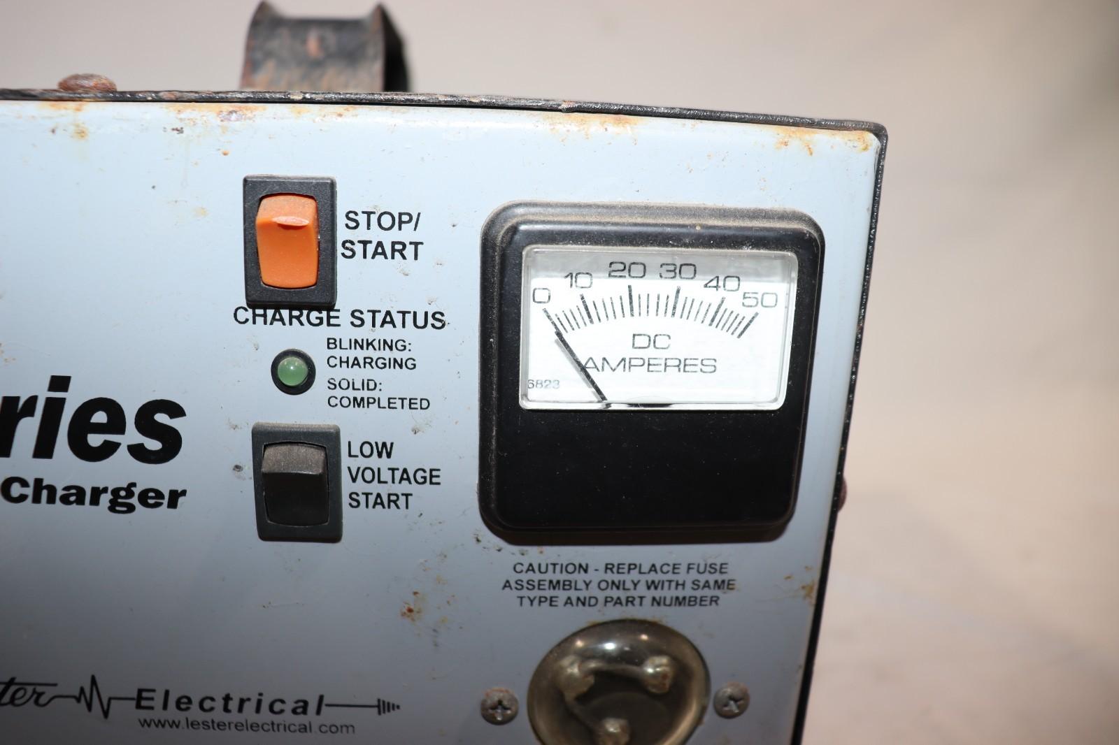 Lester Electronics 370-2540 E-Series SCR Charger 36 V, 30 DCA, SY SB50 Grey SCR