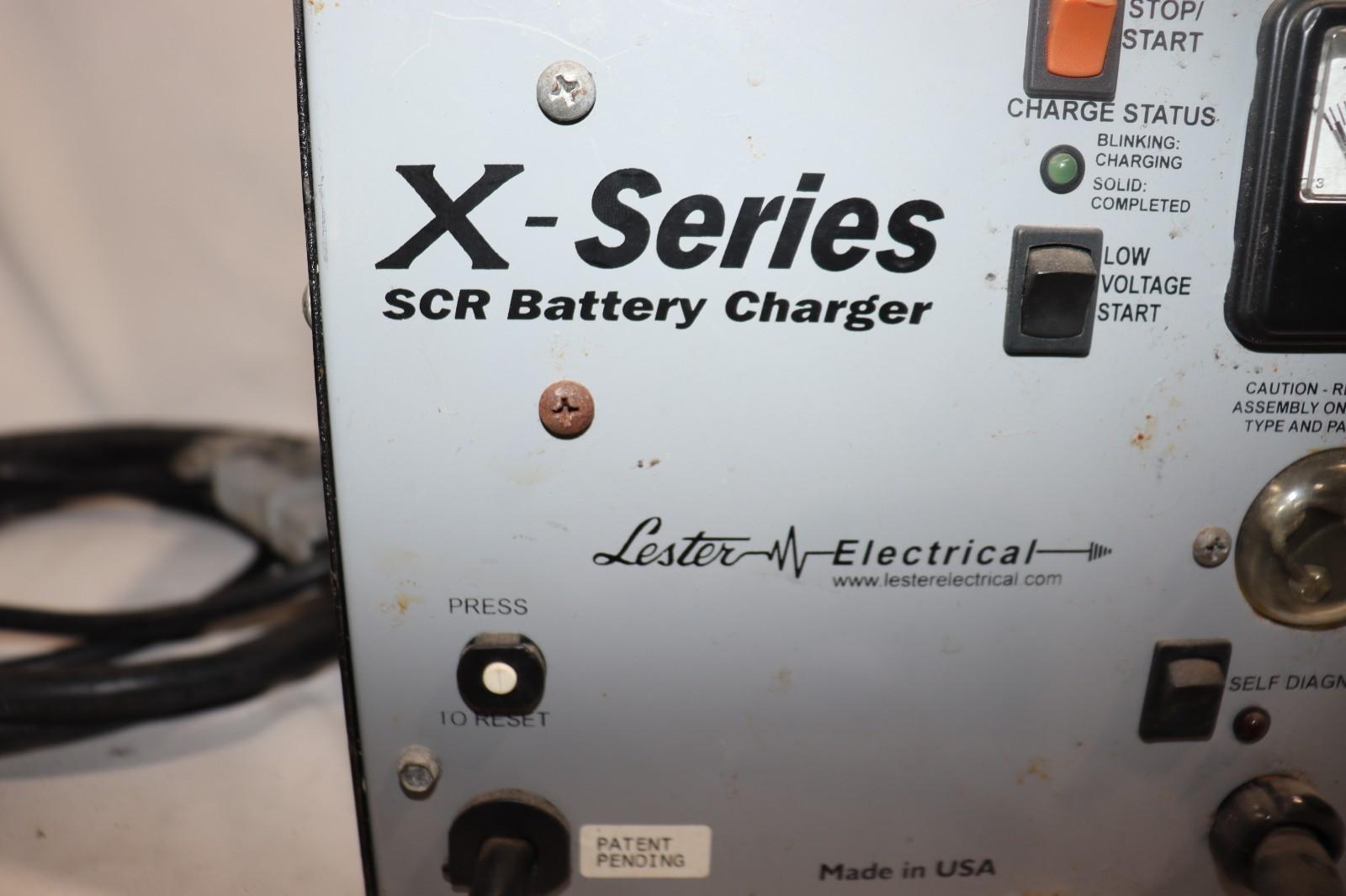 Lester Electronics 370-2540 E-Series SCR Charger 36 V, 30 DCA, SY SB50 Grey SCR