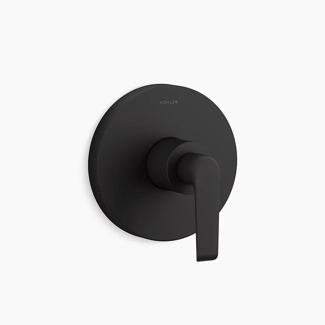 Kohler Avid Rite-Temp Valve Trim w/ Lever Handle K-TS97018-4BL Matte Black