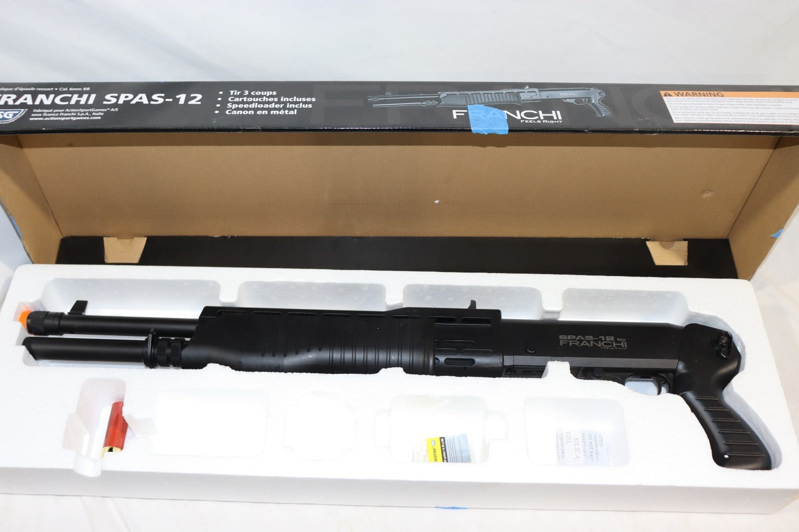 ASG Franchi SPAS-12 3-Burst Airsoft Shotgun, w/ Box