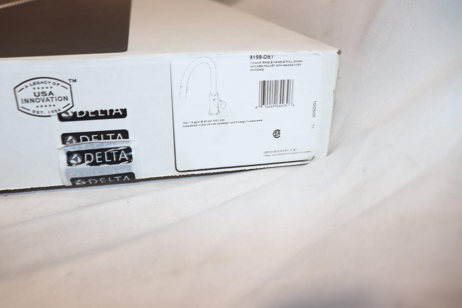 Delta 9159-DST Trinsic Pull-Down Kitchen Faucet, Chrome, NIB