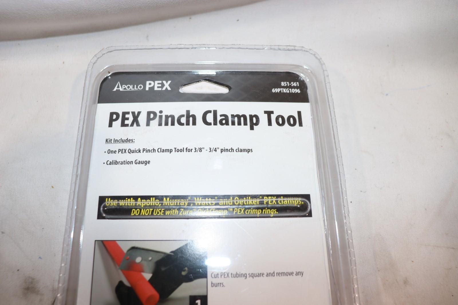 Apollo PEX Pinch Clamp Tool 851-561 - 3/8, 1/2, 3/4