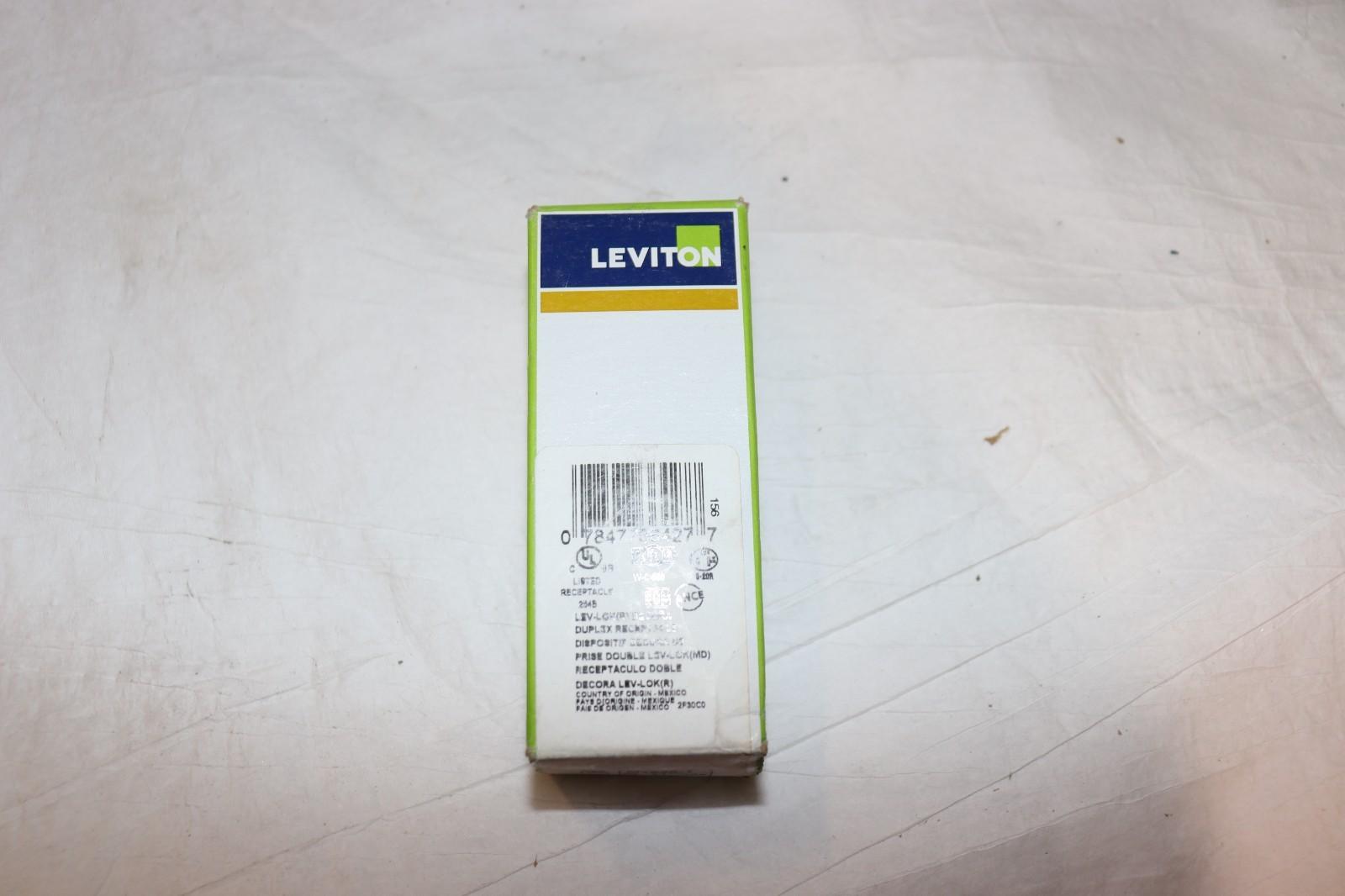 Leviton M1636-T Decora Plus Duplex Receptacle 20A 125V Industrial Grade Tan