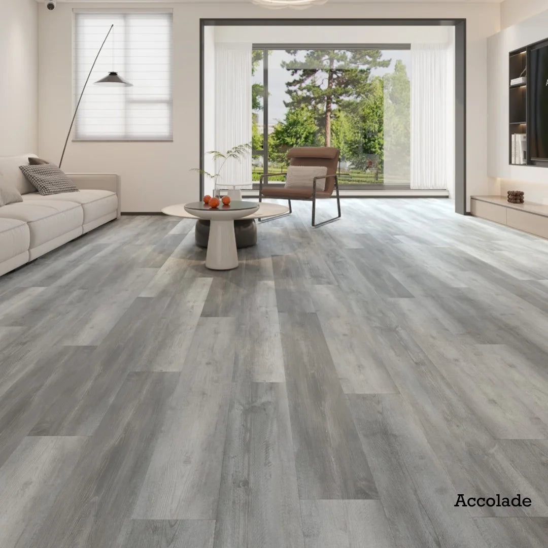 SPC Flooring, Accolade, 19.06 Sq. Ft. / Box, 5.5MM Thick, 20MIL Wear Later